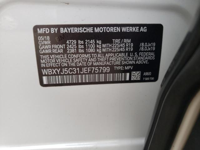WBXYJ5C31JEF75799 BMW X2 Xdrive28i