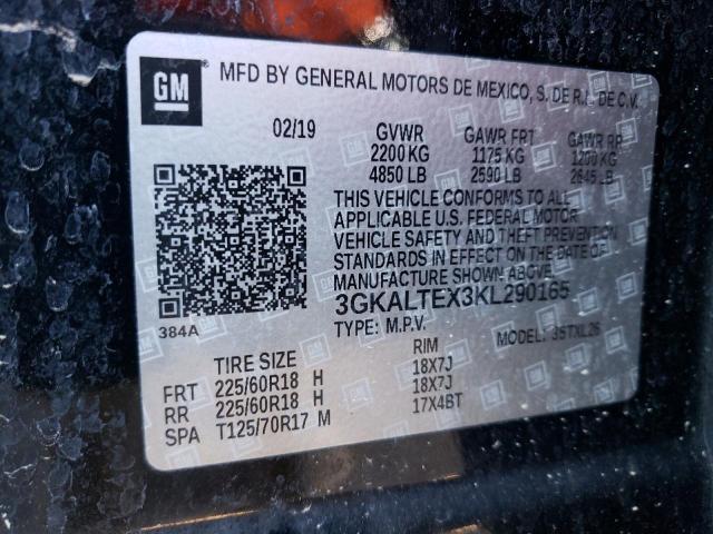 3GKALTEX3KL290165 GMC Terrain Sle