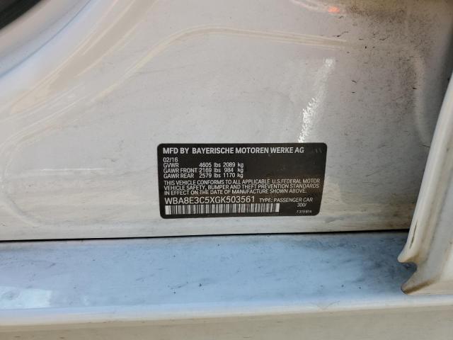 WBA8E3C5XGK503561 BMW 328 Xi Sulev