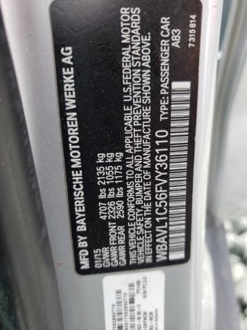 WBAVL1C56FVY36110 BMW X1 Xdrive28i