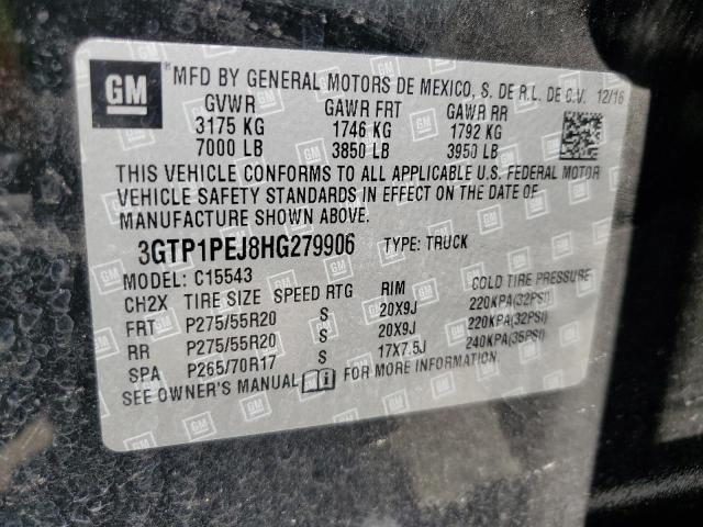 3GTP1PEJ8HG279906 GMC Sierra C1500 Denali