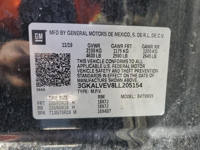 3GKALVEV8LL205154 GMC Terrain Slt