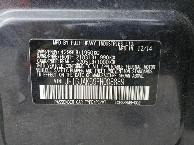 JF1GJAK69FH008889 Subaru Impreza Premium Plus