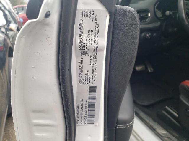 1C4SDJGJ2MC682420 Dodge Durango Srt 392