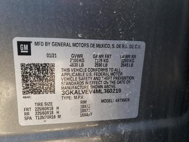 3GKALVEV4ML360219 GMC Terrain Slt