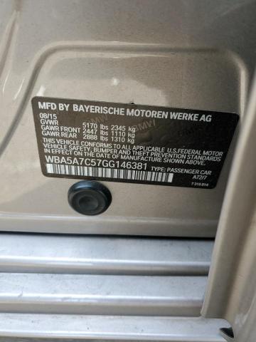WBA5A7C57GG146381 BMW 528 XI