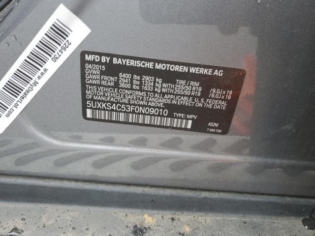 5UXKS4C53F0N09010 BMW X5 Xdrive35d