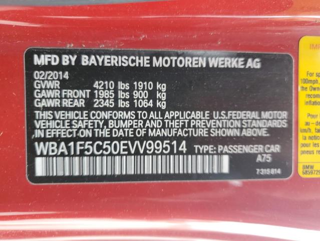 WBA1F5C50EVV99514 BMW 228 I