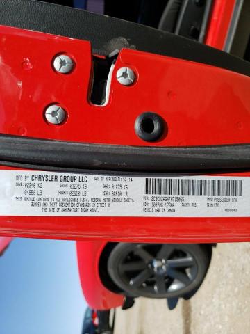 2C3CDZAG4FH715065 Dodge Challenger Sxt