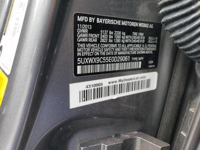 5UXWX9C55E0D29061 BMW X3 Xdrive28i