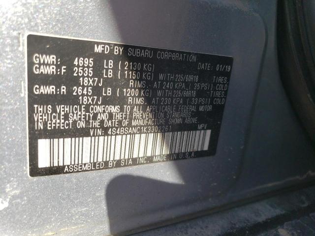 4S4BSANC1K3302261 Subaru Outback 2.5i Limited