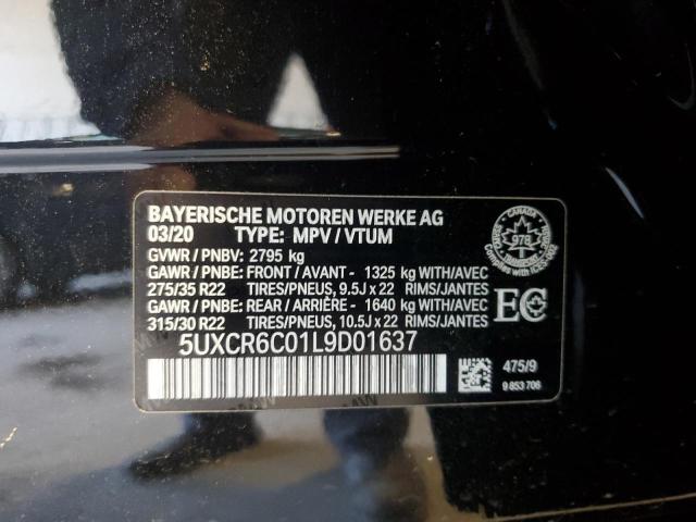 5UXCR6C01L9D01637 BMW X5 Xdrive40i
