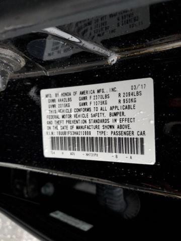 19UUB1F53HA010999 Acura TLX TECH