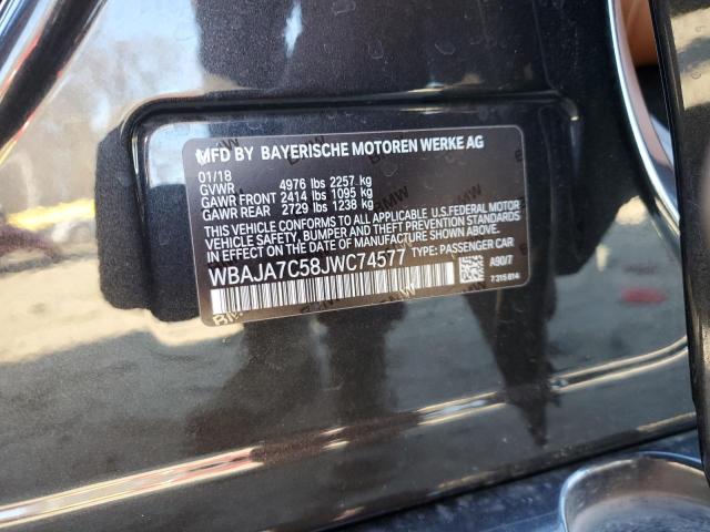 WBAJA7C58JWC74577 BMW 530 XI