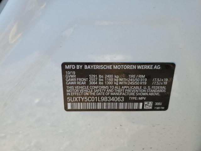 5UXTY5C01L9B34063 BMW X3 Xdrive30i