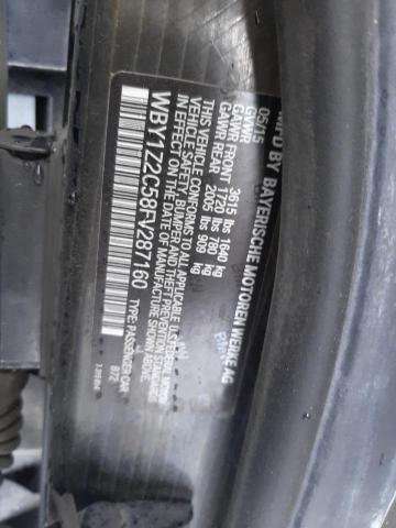 WBY1Z2C58FV287160 BMW I3 Bev