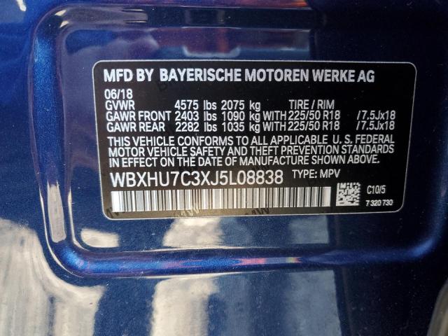 WBXHU7C3XJ5L08838 BMW X1 Sdrive28i