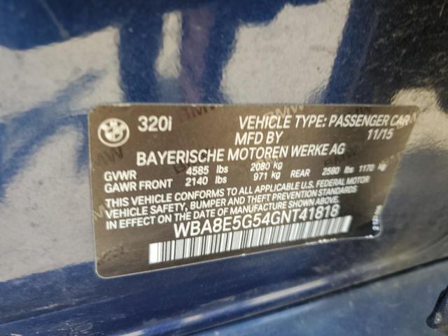 WBA8E5G54GNT41818 BMW 320 XI