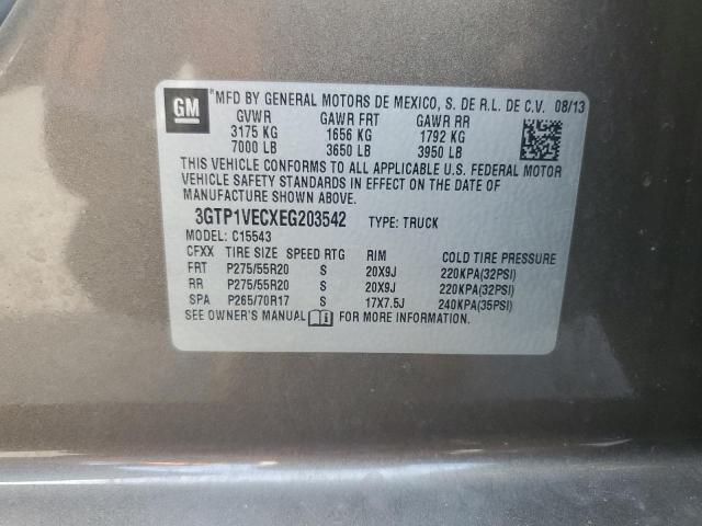 3GTP1VECXEG203542 GMC Sierra C1500 Slt