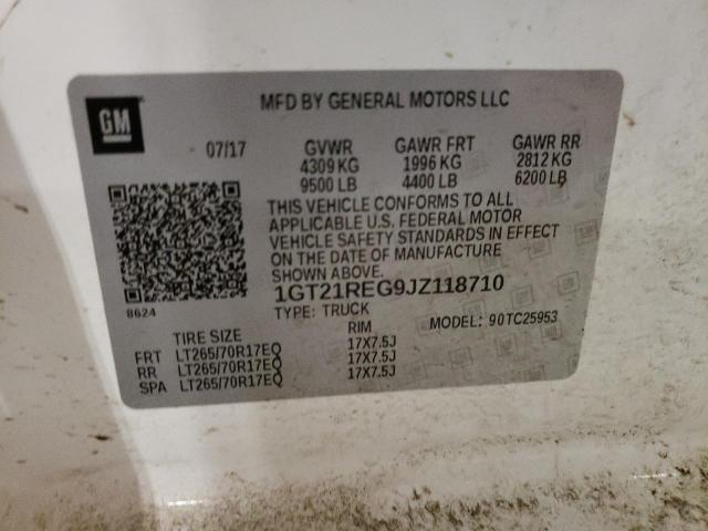 1GT21REG9JZ118710 GMC Sierra C2500 Heavy Duty