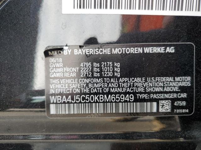 WBA4J5C50KBM65949 BMW 440i Gran Coupe