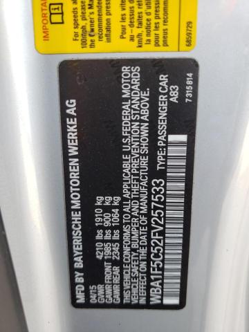 WBA1F5C52FV257533 BMW 228 I