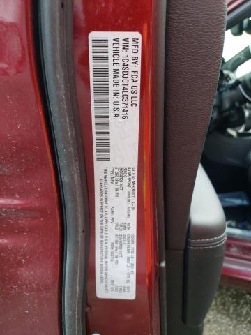 1C4SDJCT4LC371416 Dodge Durango R/t