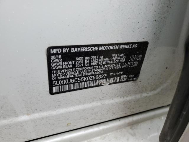 5UXKU6C55K0Z66837 BMW X6 Xdrive50i