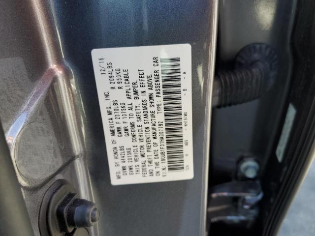 19UUB1F31HA007792 Acura TLX