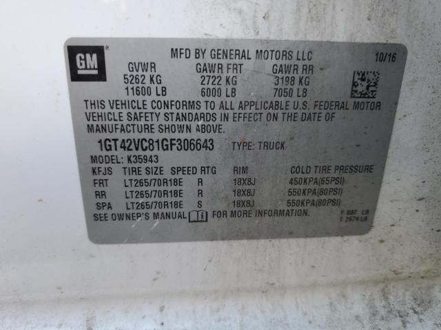 1GT42VC81GF306643 GMC Sierra K3500