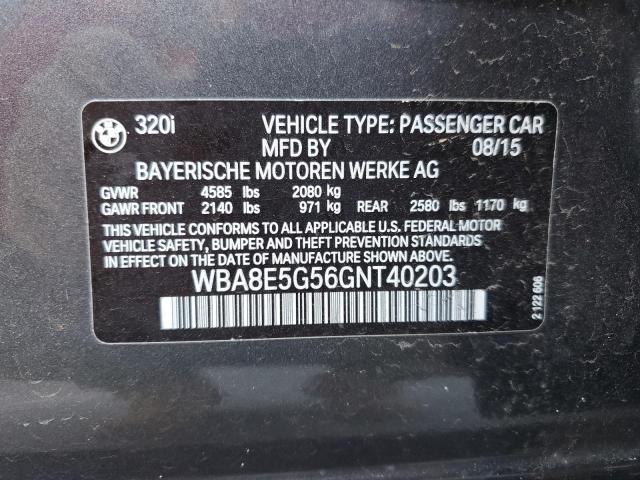 WBA8E5G56GNT40203 BMW 320 XI