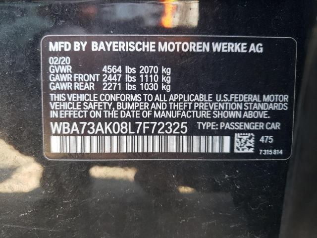 WBA73AK08L7F72325 BMW 228XI