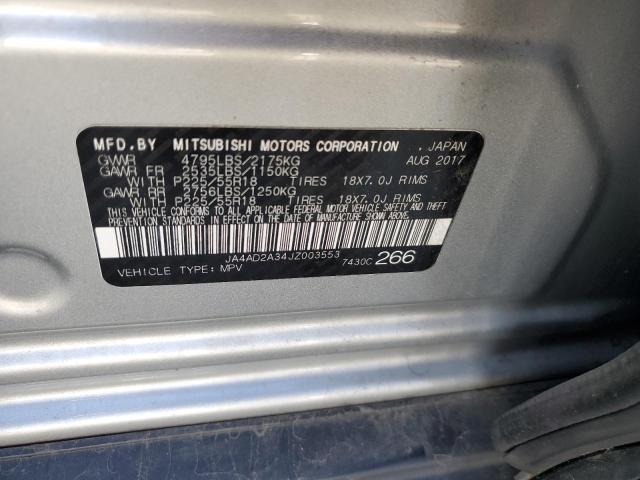 JA4AD2A34JZ003553 Mitsubishi Outlander Es
