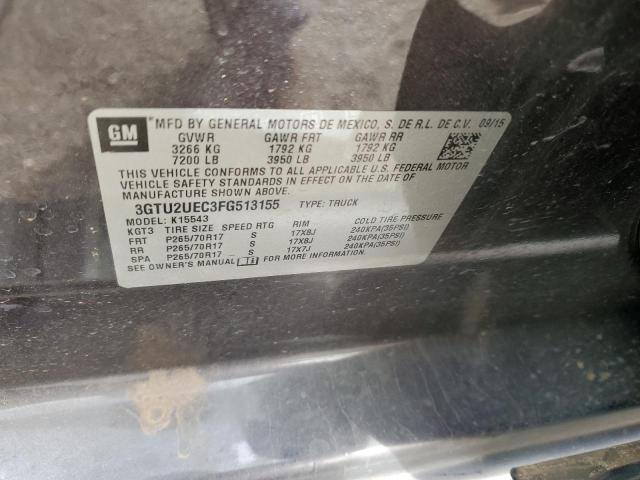 3GTU2UEC3FG513155 GMC Sierra K1500 Sle