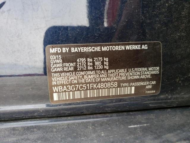 WBA3G7C51FK480858 BMW 328 XI