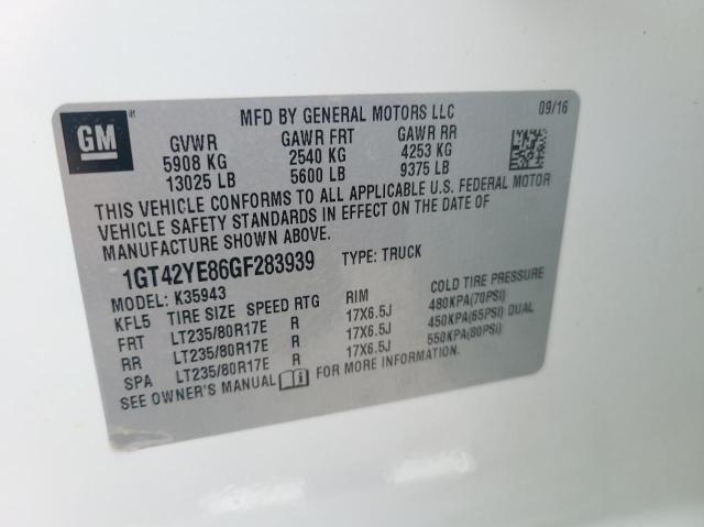 1GT42YE86GF283939 GMC Sierra K3500 Denali