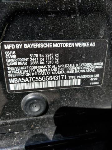 WBA5A7C55GG643171 BMW 528 XI