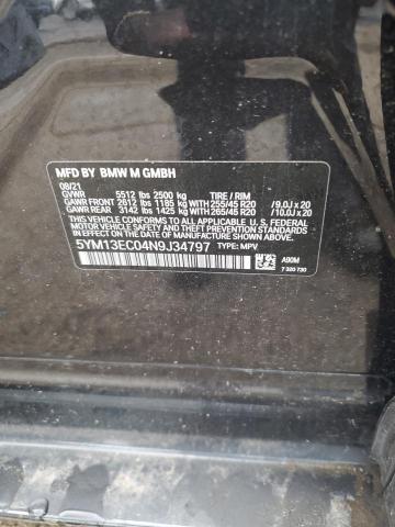 5YM13EC04N9J34797 BMW X3 M
