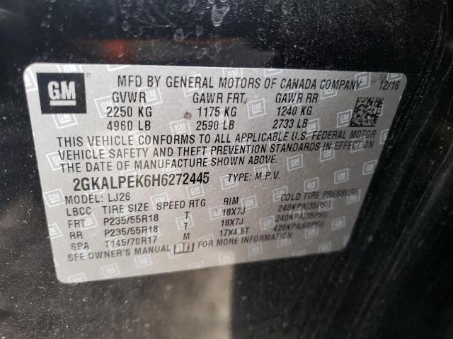 2GKALPEK6H6272445 GMC Terrain Slt