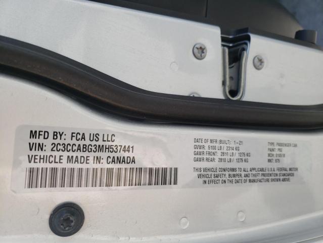 2C3CCABG3MH537441 Chrysler 300 S