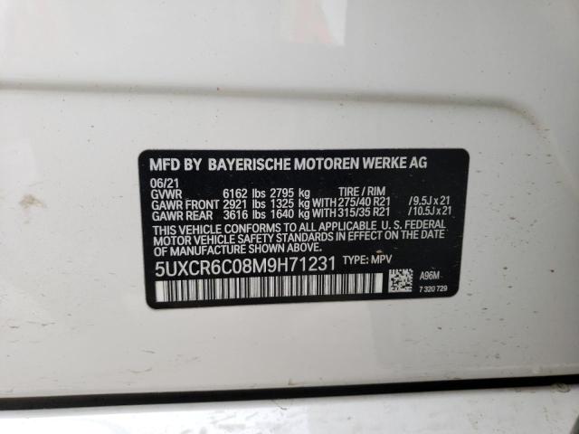 5UXCR6C08M9H71231 BMW X5 Xdrive40i