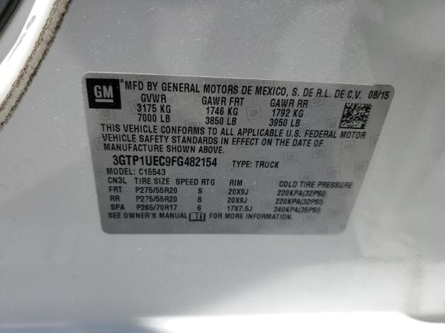 3GTP1UEC9FG482154 GMC Sierra C1500 Sle