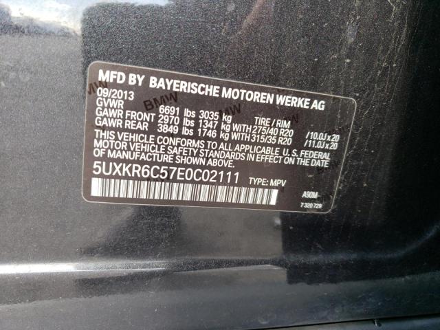 5UXKR6C57E0C02111 BMW X5 Xdrive50i