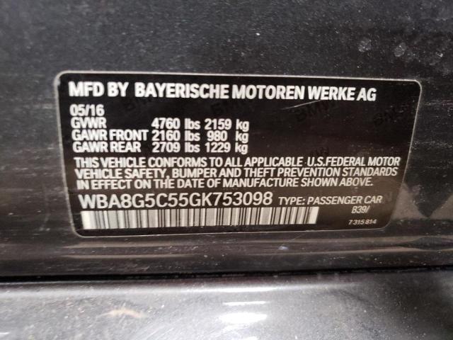 WBA8G5C55GK753098 BMW 328 XI