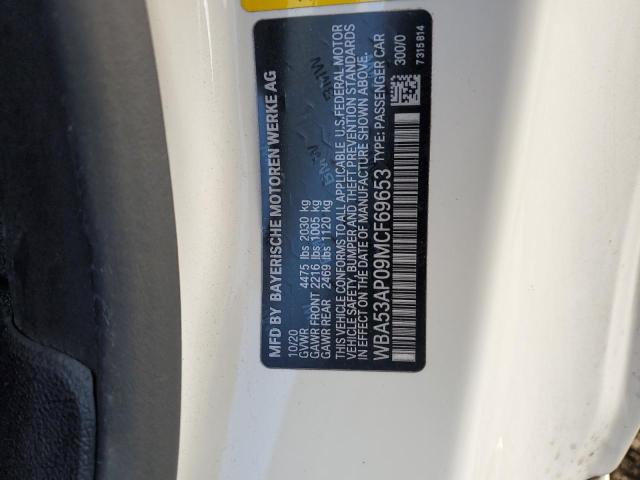 WBA53AP09MCF69653 BMW 430I