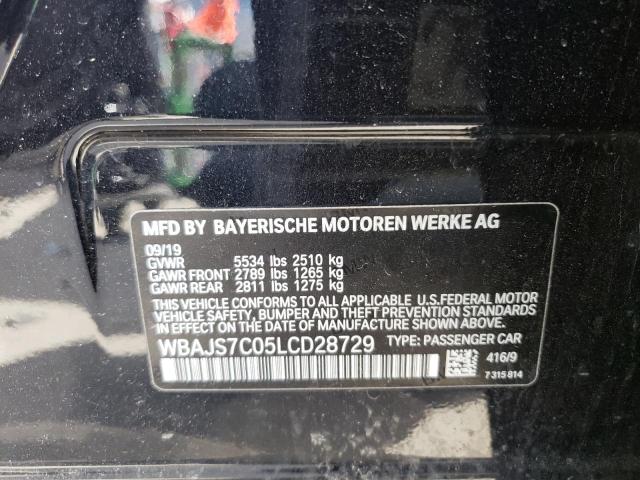 WBAJS7C05LCD28729 BMW M550xi