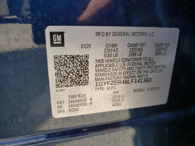 1GYFZER46LF141363 Cadillac XT4 SPORT
