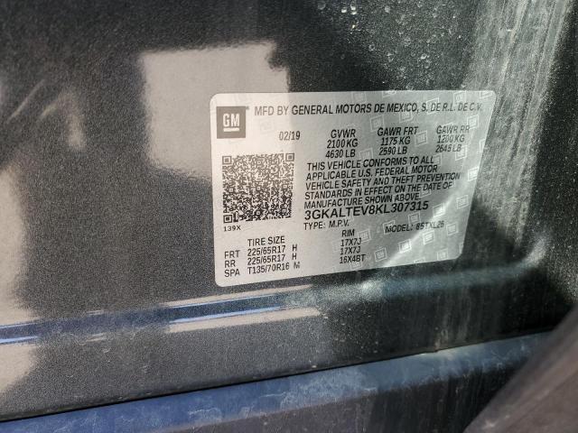 3GKALTEV8KL307315 GMC Terrain Sle