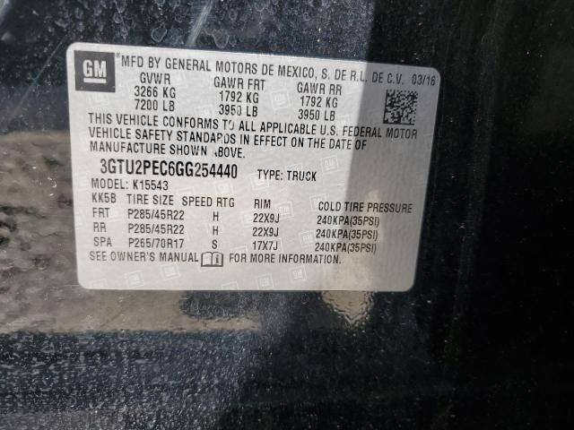 3GTU2PEC6GG254440 GMC Sierra K1500 Denali