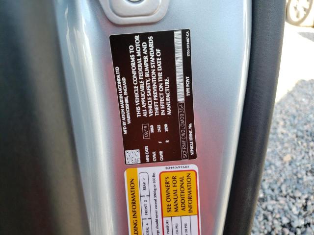 SCFRMFCW2LGM09354 Aston Martin DB11